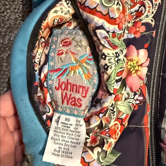Johnny Was Santa Fe Down reversible Parka XS - Picture 15 of 16